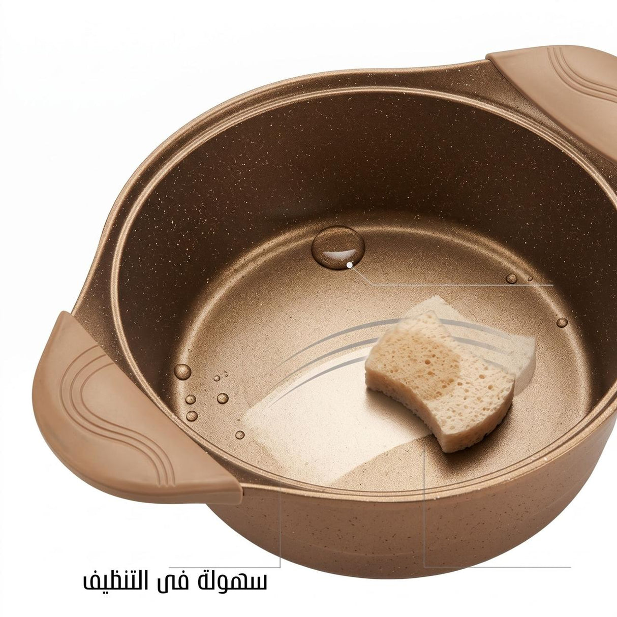 طقم حلل 13ق مدور (4حلل+ووك+جريل+طاجن+لبانة)