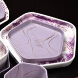 طقم عشاء 41 قطعة + طقم صواني هدية