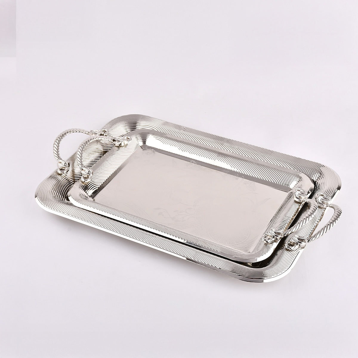 طقم عشاء 41 قطعة + طقم صواني هدية