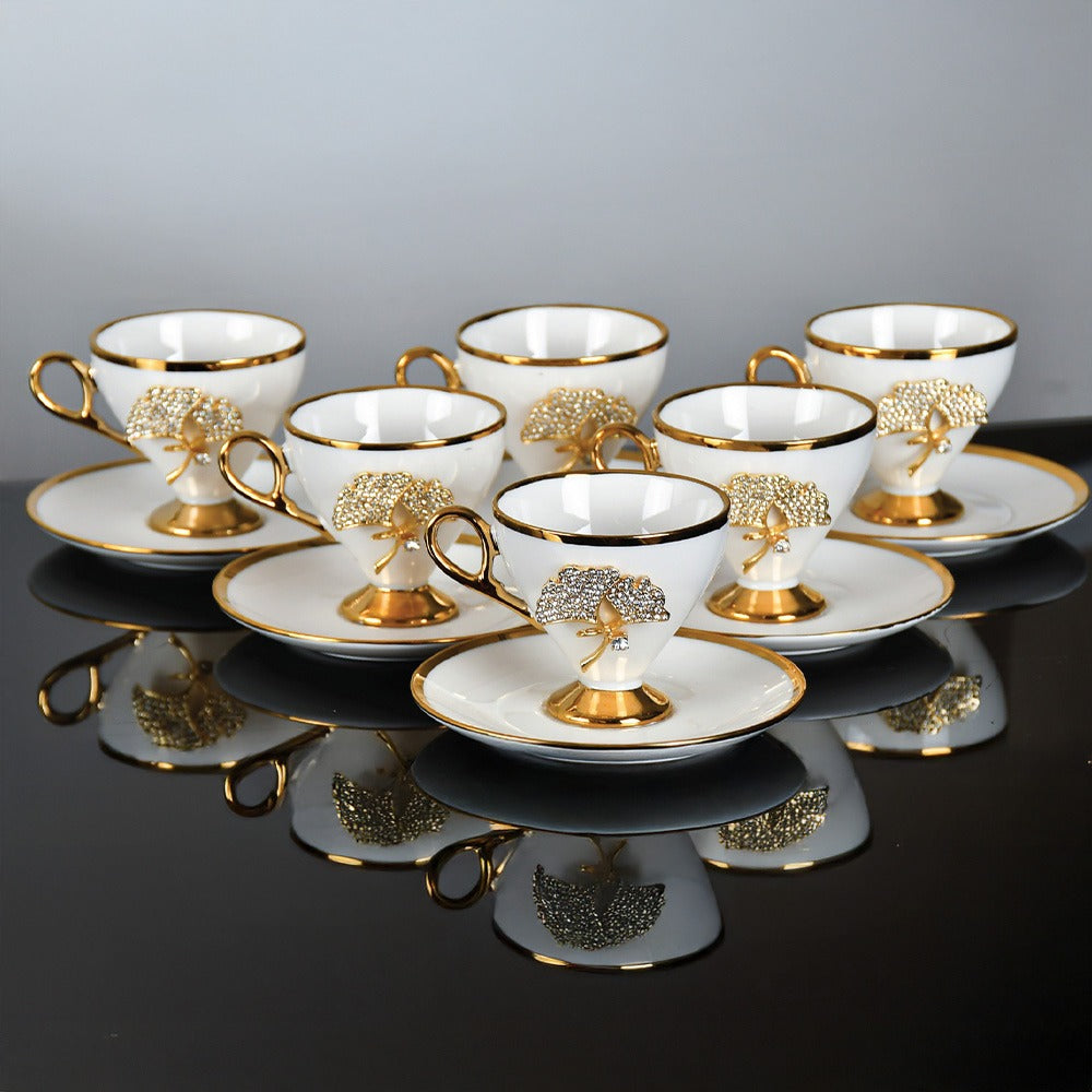 طقم قهوة 12ق استرس 18D6-J2