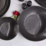 طقم عشاء 30ق فتحي محمود BLACK DOTS