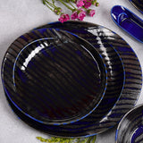 طقم عشاء 30ق فتحي محمود STRIPED NAVYBLUE