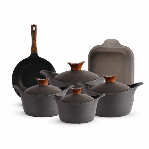 طقم حلل 10ق نيوكلاين ( 4  حلل - ووك - طاجن )