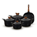 طقم حلل 9ق مدور نيوكلاين (4 حلل +جريل )