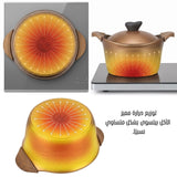 طقم حلل 13ق مدور (4حلل+ووك+جريل+طاجن+لبانة)