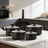 طقم حلل 9ق اكسفورد (4حلل+جريل)