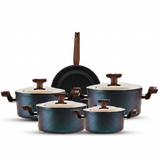 طقم حلل 9ق اكسفورد (4حلل+ووك)