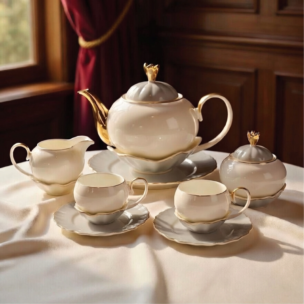 طقم شاي 24ق بورسلين - ZJ52