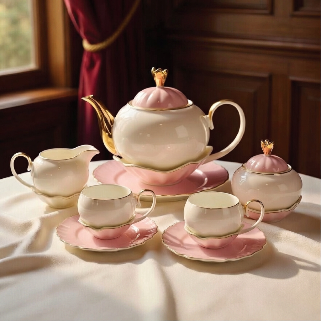 طقم شاي 24ق بورسلين - ZJ49