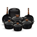 طقم حلل 11ق مدور نيوكلاين (4 حلل + ووك + جريل + طاجن)