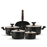 طقم حلل 9ق اكسفورد (4حلل+جريل)